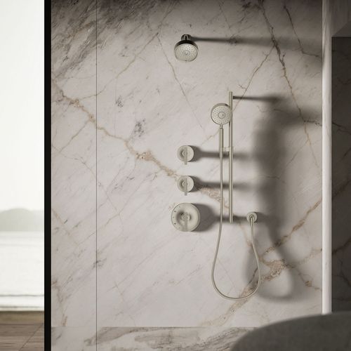 Main product image of Purist Three-Function Showerhead, 2.5 GPM (Brushed Nickel), K-22170-BN