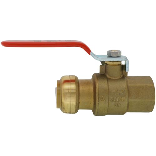 Main product image of 1" SharkBite x 1" FNPT Ball Valve (Lead Free)