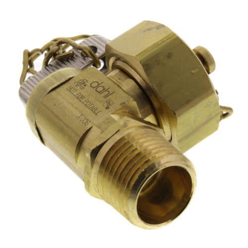 Main product image of 1/2" Female Solder or 1/2" MIP x Male Hose, Angle Hose & Boiler Drain Valve w/ Cap & Chain