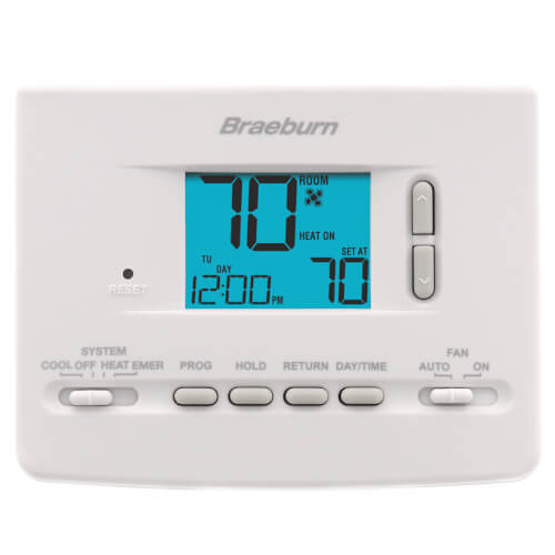 2200NC - Braeburn 2200NC - 5-2 Day Programmable Thermostat (2 Heat/1 ...