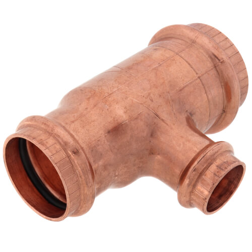 Main product image of 1-1/2" x 1-1/4" x 3/4" ProPress Copper Tee