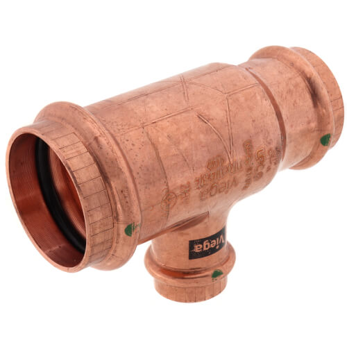 Main product image of 1-1/2" x 1-1/4" x 3/4" ProPress Copper Tee