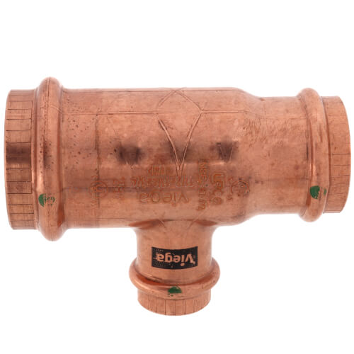 Main product image of 1-1/2" x 1-1/4" x 3/4" ProPress Copper Tee