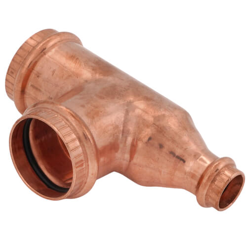 Main product image of 1-1/4" x 1/2" x 1-1/4" ProPress Copper Tee