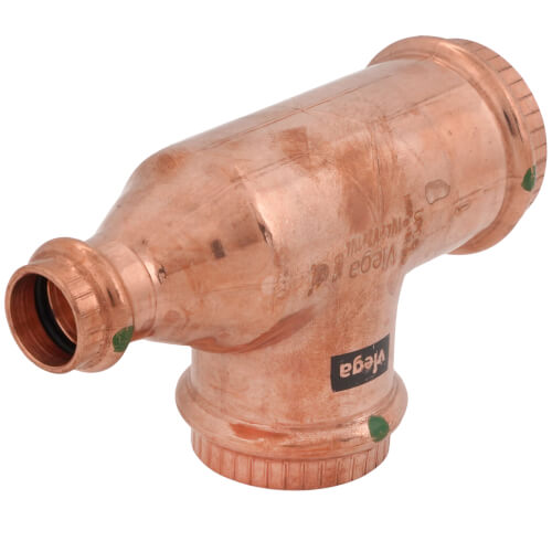 Main product image of 1-1/4" x 1/2" x 1-1/4" ProPress Copper Tee