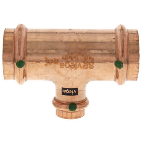 22298 Viega 22298 2 1 2 X 2 1 2 X 3 4 ProPress XL C Copper Tee 22298-viega-22298-2-1-2-x-2-1-2-x-3-4-propress-xl-c-copper-tee