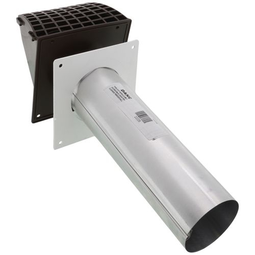 Main product image of 3" Brown Plastic Preferred Hood Vent w/ Tail Pipe