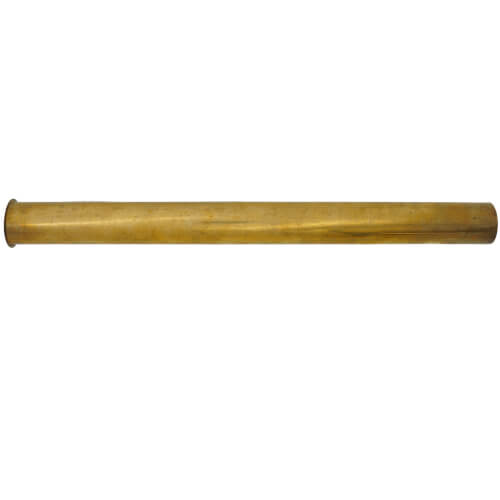 Main product image of 1-1/2" x 18", 22 GA, RB Flanged Tailpiece