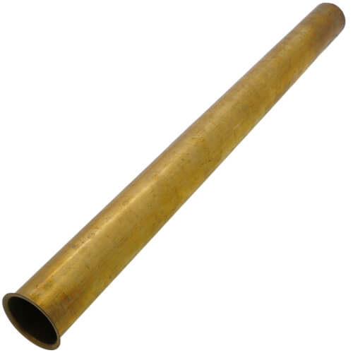 Main product image of 1-1/2" x 18", 22 GA, RB Flanged Tailpiece