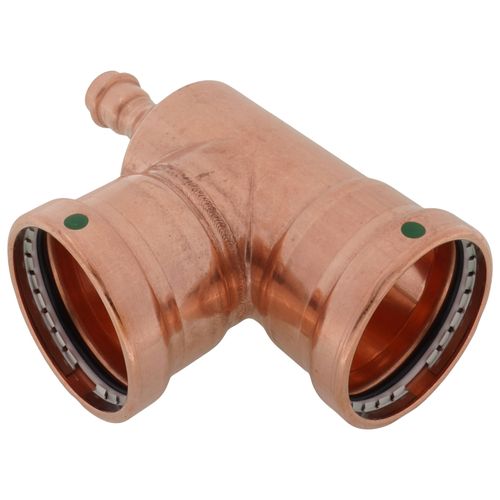 Main product image of 3" x 3/4" x 3" ProPress XL-C Copper Tee (Lead Free)