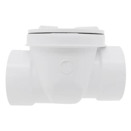 Main product image of 4" PVC Backwater Valve w/ DWV Hub