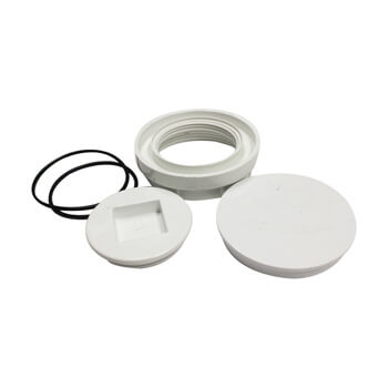 Main product image of 1-1/2" - 2" PVC Backwater Valve Sleeve Kit (White)