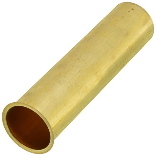 Main product image of 1-1/2" x 6", 22 GA, RB Flanged Tailpiece (Rough Brass)