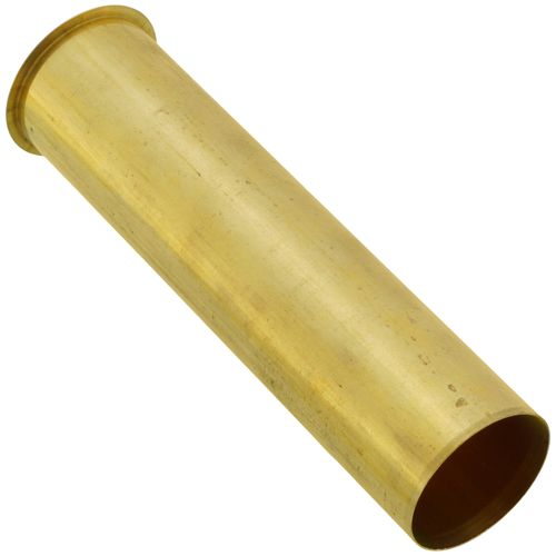 Main product image of 1-1/2" x 6", 22 GA, RB Flanged Tailpiece (Rough Brass)