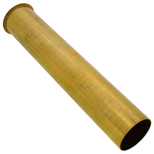 Main product image of 1-1/2" x 8", 20 GA, RB Flanged Tailpiece