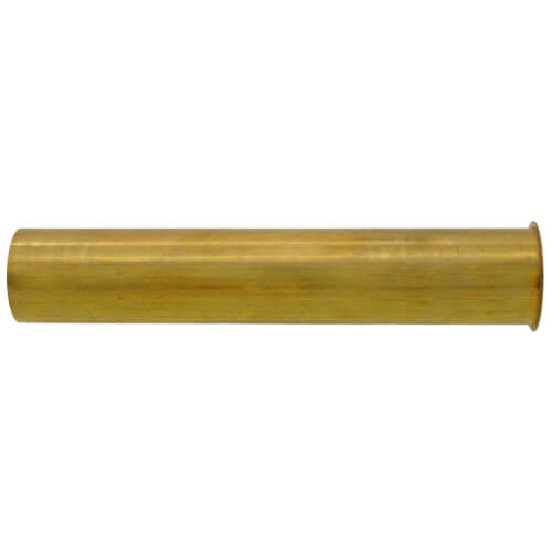 Main product image of 1-1/2" x 8", 20 GA, RB Flanged Tailpiece