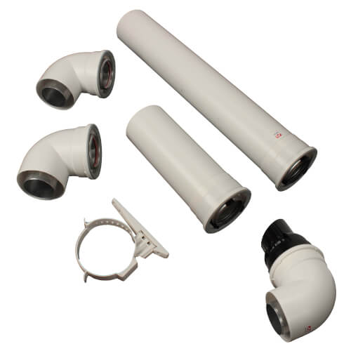 Main product image of Everhot - Raised Non-Condensing Horizontal Termination Snorkel Kit (SVC), 224046