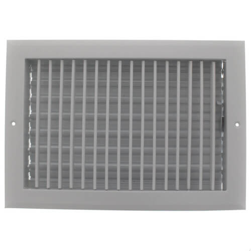 Main product image of 12" x 8" (Wall Opening Size) White Sidewall/Ceiling Register (A618MS Series)