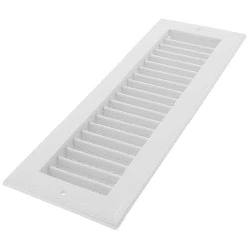 Main product image of A618MS 14" x 4" (Wall Opening Size) White Sidewall/Ceiling Register (A618MS Series)
