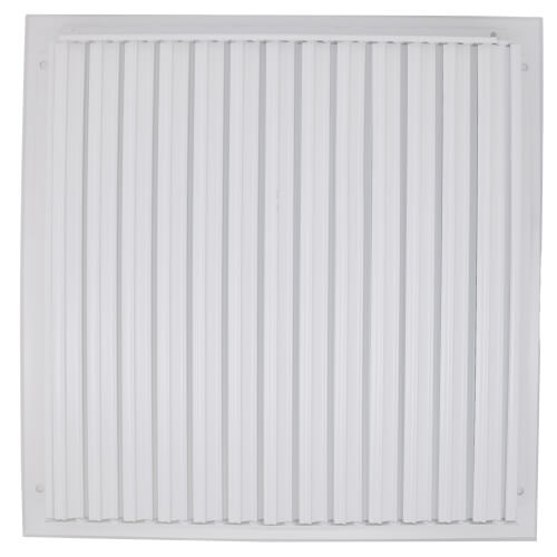 Main product image of 14" x 14" (Wall Opening Size) White Sidewall/Ceiling Register (A618MS Series)