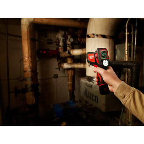 227720 Milwaukee 227720 M12 Cordless Laser TEMPGUN Thermometer