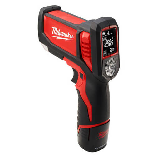 Main product image of M12 Cordless Laser TEMP-GUN Thermometer Kit for HVAC/R