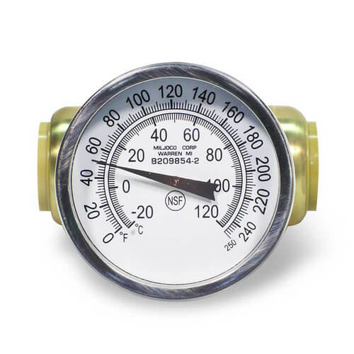 22773 CashAcme 22773 SharkBite Temperature Gauge with 3/4" Tee