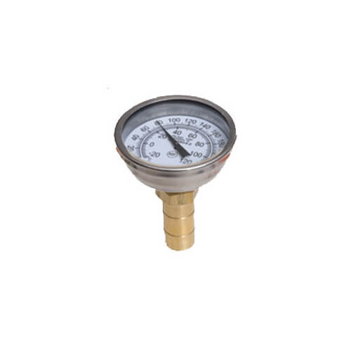 22886 CashAcme 22886 3/4" SharkBite Temperature Gauge (No Tee)