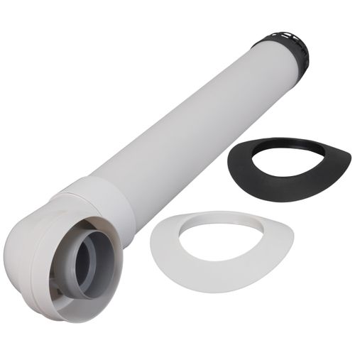 Main product image of 2" x 4" 60/100 Condensing Termination Extension Kit, w/ 2 Wall Plates (21" Length)