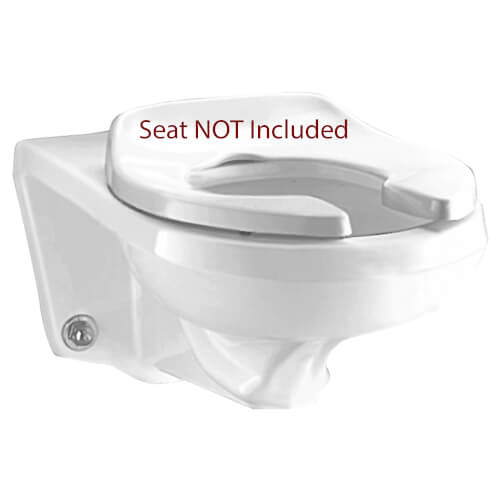 Main product image of Afwall ADA Retrofit 1.28/1.6 gpf (4.8 - 6.0 Lpf) Top Spud Elongated Wall-Hung EverClean Toilet Bowl Only (White)