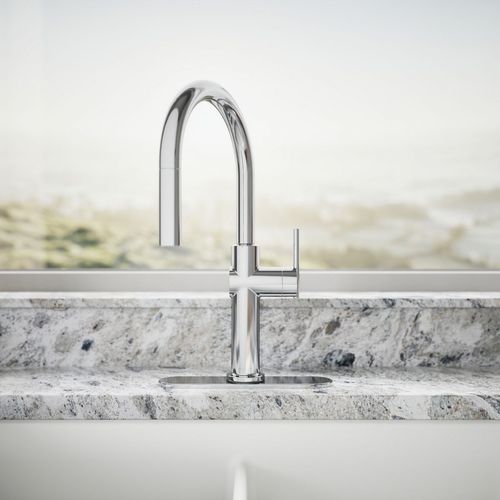 Main product image of Crue 1-Handle Pull Down Kitchen Faucet (Polished Chrome), K-22972-CP