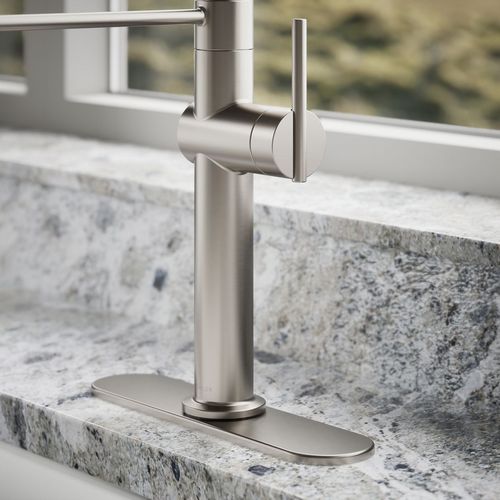 Main product image of Crue Semi-Professional 1-Handle Pull Down Kitchen Faucet (Stainless Steel), K-22973-VS