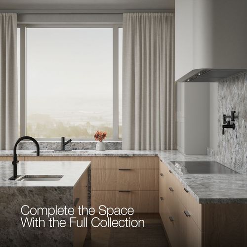 Main product image of Crue 1-Handle Pull Out Kitchen Faucet (Matte Black), K-22976-BL