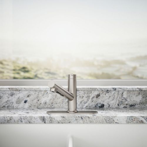 Main product image of Crue 1-Handle Pull Out Kitchen Faucet (Stainless Steel), K-22976-VS