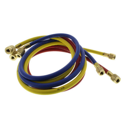 Yellow Jacket 21310 Pack of 4 pcs Plus II 1/4 Blue Charging Hose Yellow Jacket 21310 Pack of 4 pcs Plus II 1/4 Blue Charging Hose