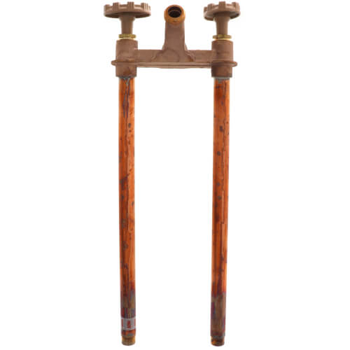 Main product image of Model 22 14", 1/2" x 3/4" Sweat Inlet Hot & Cold Anti-Siphon Wall Faucet w/ Metal Handle