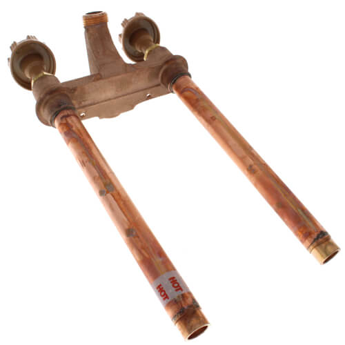 Main product image of Model 22 8", 1/2" x 3/4" Sweat Inlet Hot & Cold Anti-Siphon Wall Faucet w/ Metal Handle