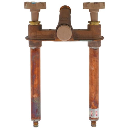 Main product image of Model 22 6", 1/2" PEX Crimp Inlet Hot & Cold Anti-Siphon Wall Faucet w/ Metal Handle