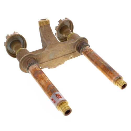 Main product image of Model 22 4", 3/4" PEX Crimp Inlet Hot & Cold Anti-Siphon Wall Faucet w/ Metal Handle