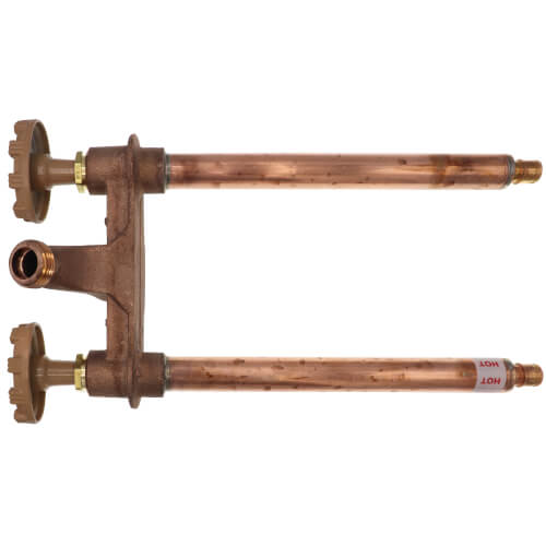 Main product image of Model 22 8", 1/2" Expansion PEX Inlet Anti-Siphon Wall Faucet w/ Metal Handle