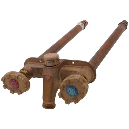 Main product image of Model 22 10", 3/4" Expansion PEX Inlet Anti-Siphon Wall Faucet w/ Metal Handle