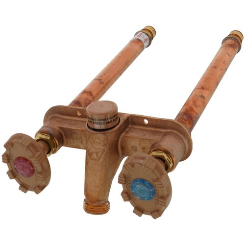 Main product image of Model 22 8", 3/4 Expansion PEX Inlet Anti-Siphon Wall Faucet w/ Metal Handle