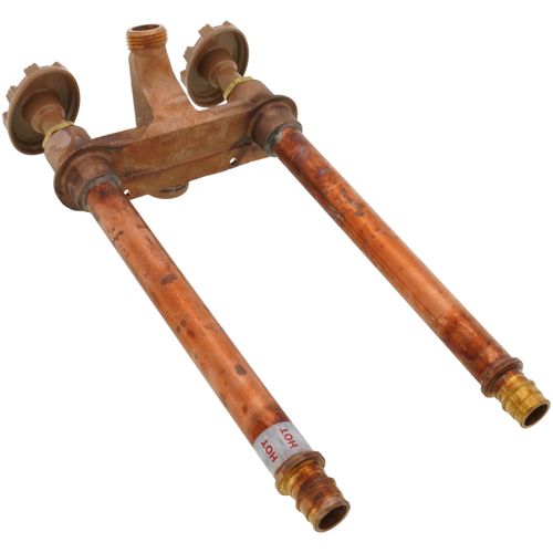 Main product image of Model 22 8", 3/4 Expansion PEX Inlet Anti-Siphon Wall Faucet w/ Metal Handle