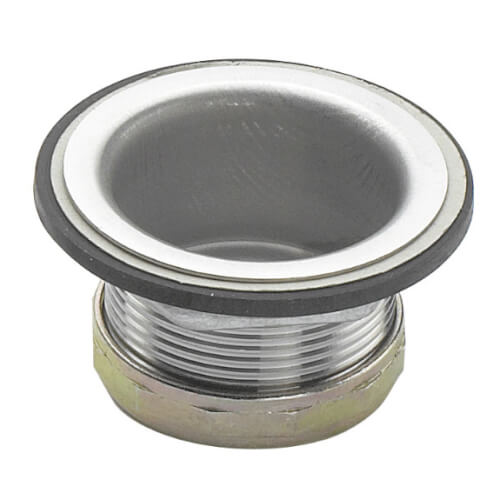 Main product image of 1-1/2" Cut Flange Stainless Steel Drain, 23-122
