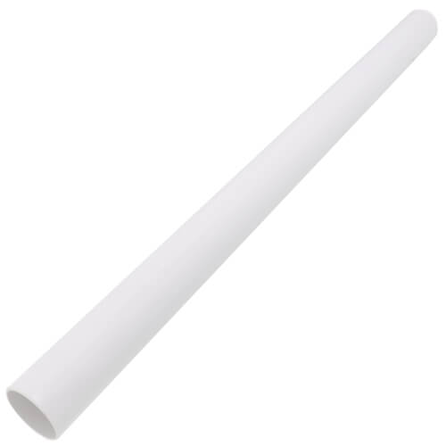 Main product image of 1-1/2" x 25" Centers with Baffle Tee - White