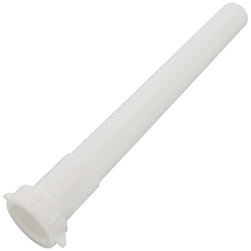 Main product image of 1-1/4" x 12" Slip Joint Tail Piece One End- White
