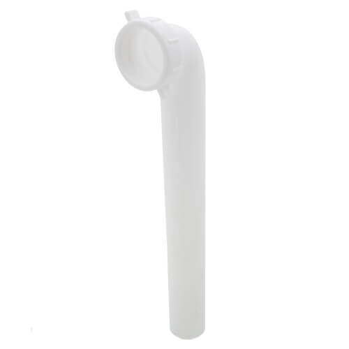 Main product image of 1-1/2" x 11-1/2" PVC Slip Joint Waste Bend - White