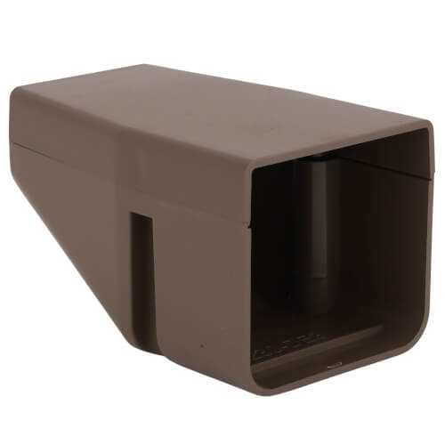 Main product image of 3" SpeediChannel Duct End (Brown)