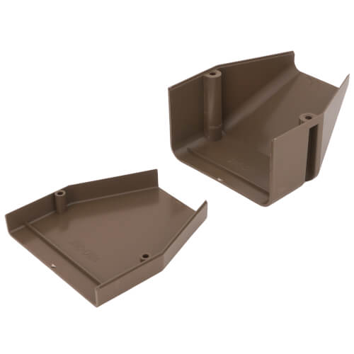 Main product image of 4" SpeediChannel Duct End (Brown)