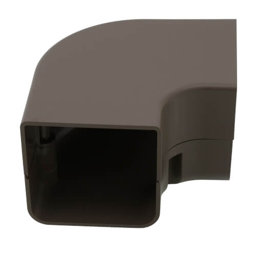 Main product image of 3" SpeediChannel 90-Degree Flat Bend (Brown)